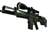 SCAR-20 | Green Marine (Battle-Scarred)