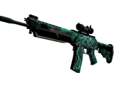 SG 553 | Dragon Tech (Battle-Scarred)
