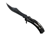 ★ Butterfly Knife | Black Laminate (Battle-Scarred)